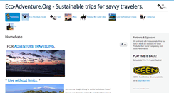 Desktop Screenshot of eco-adventure.org